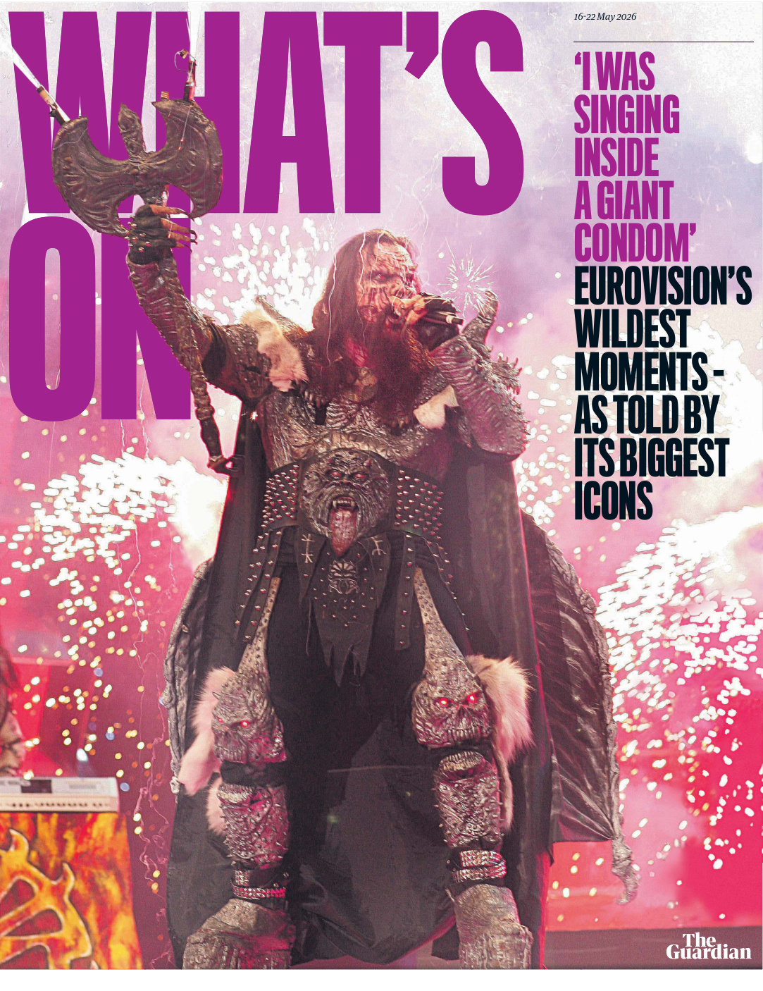 The Guardian Whats On 1622 May 2026 The Guardian Whats On Kitap Kapağı