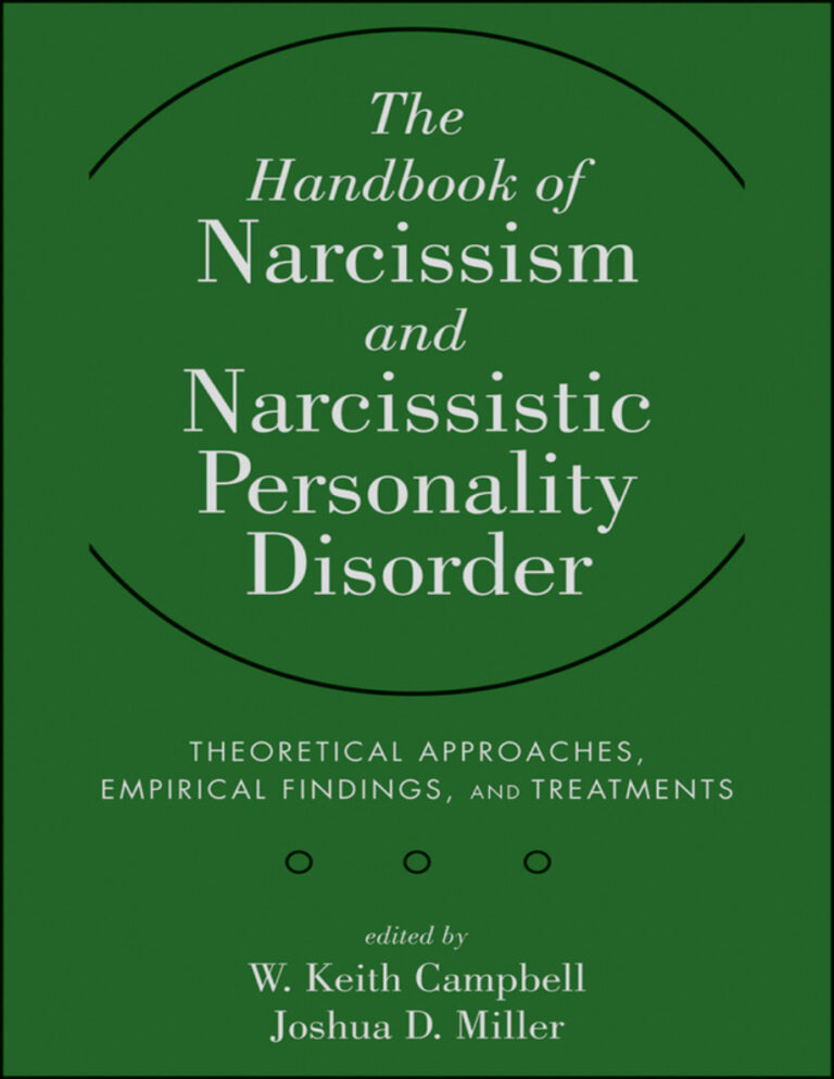 The Handbook of Narcissism and Narcissistic Personality Disorder W Keith Campbell Kitap Kapağı