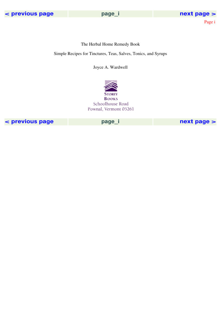 The Herbal Home Remedy Book Joyce A Wardwell Kitap Kapağı