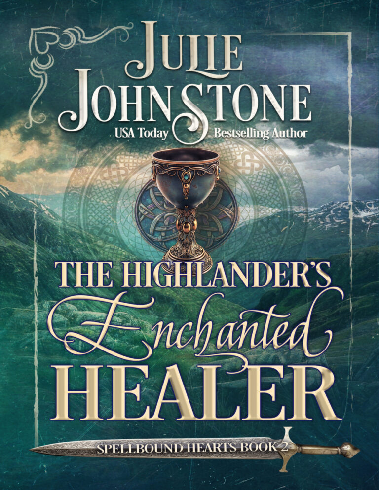The Highlanders Enchanted Healer Julie Johnstone Kitap Kapağı