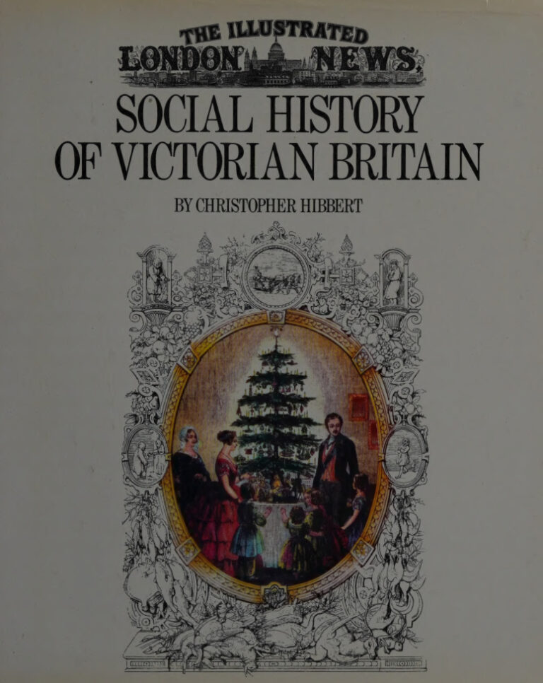 The Illustrated London News Social History of Victorian Britain Christopher Hibbert Kitap Kapağı