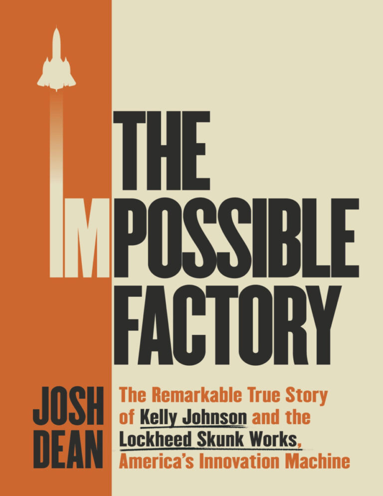 The Impossible Factory Josh Dean Kitap Kapağı