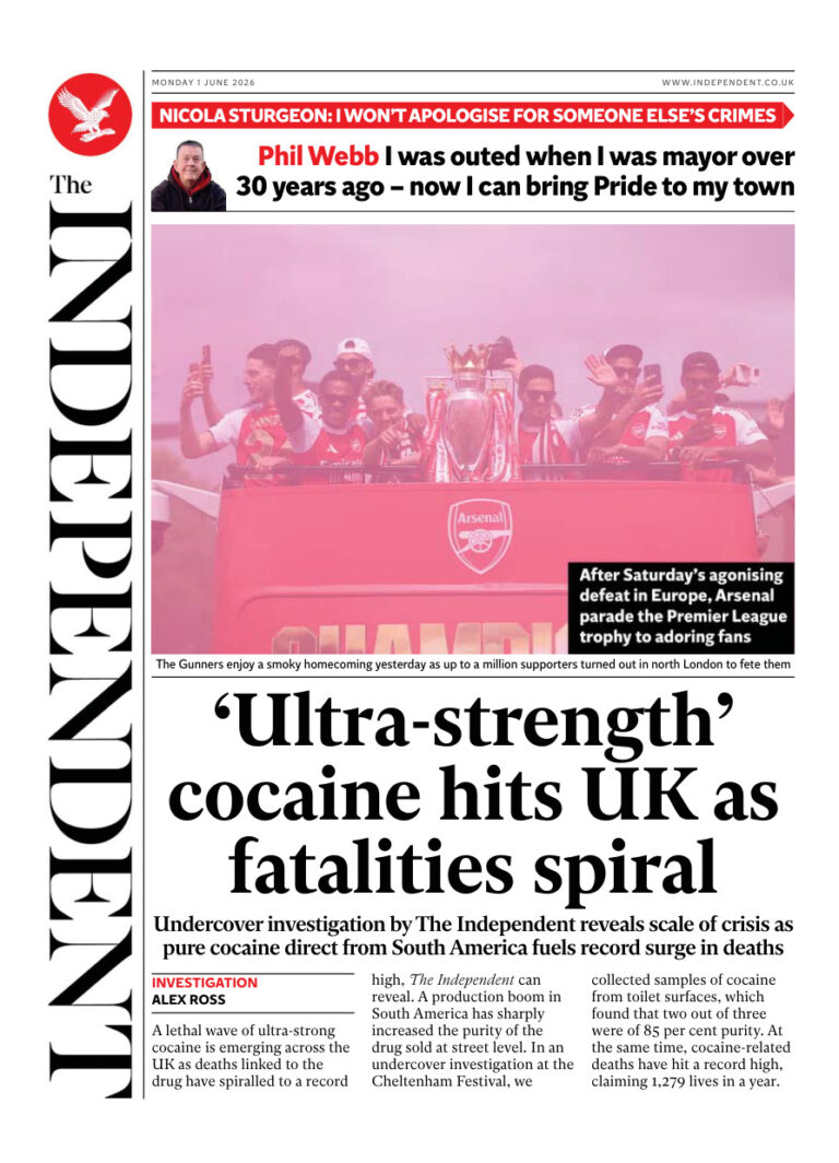 The Independent – June 01, 2026 PDF Download – The Independent