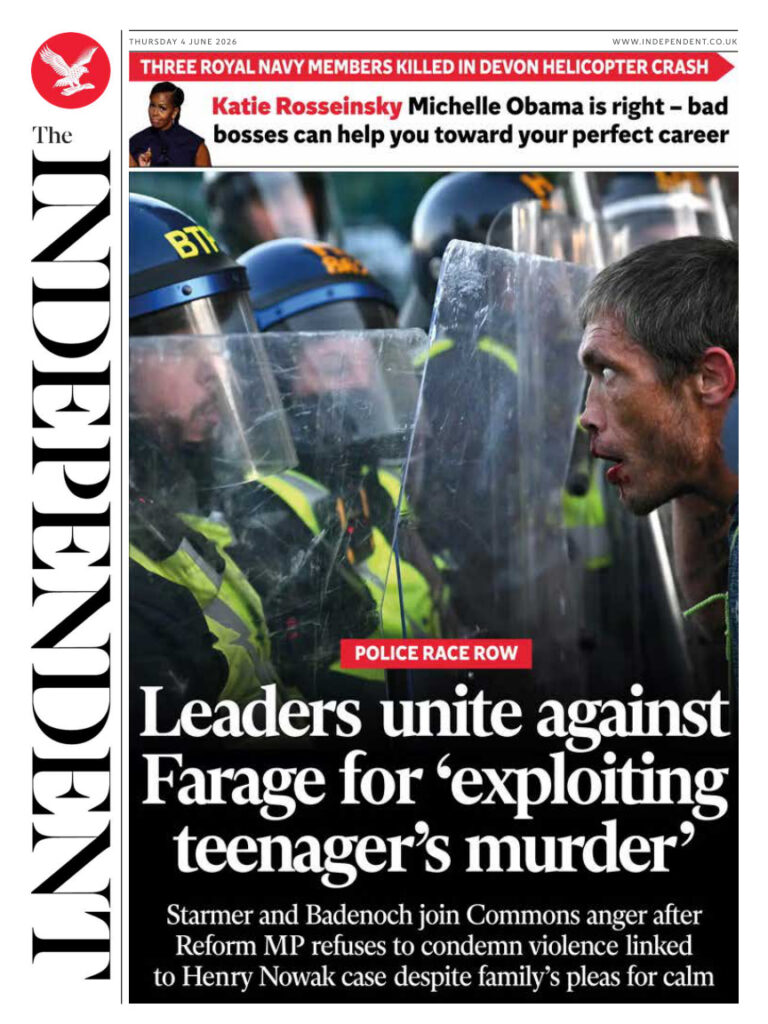 The Independent 04 June 2026 The Independent Kitap Kapağı