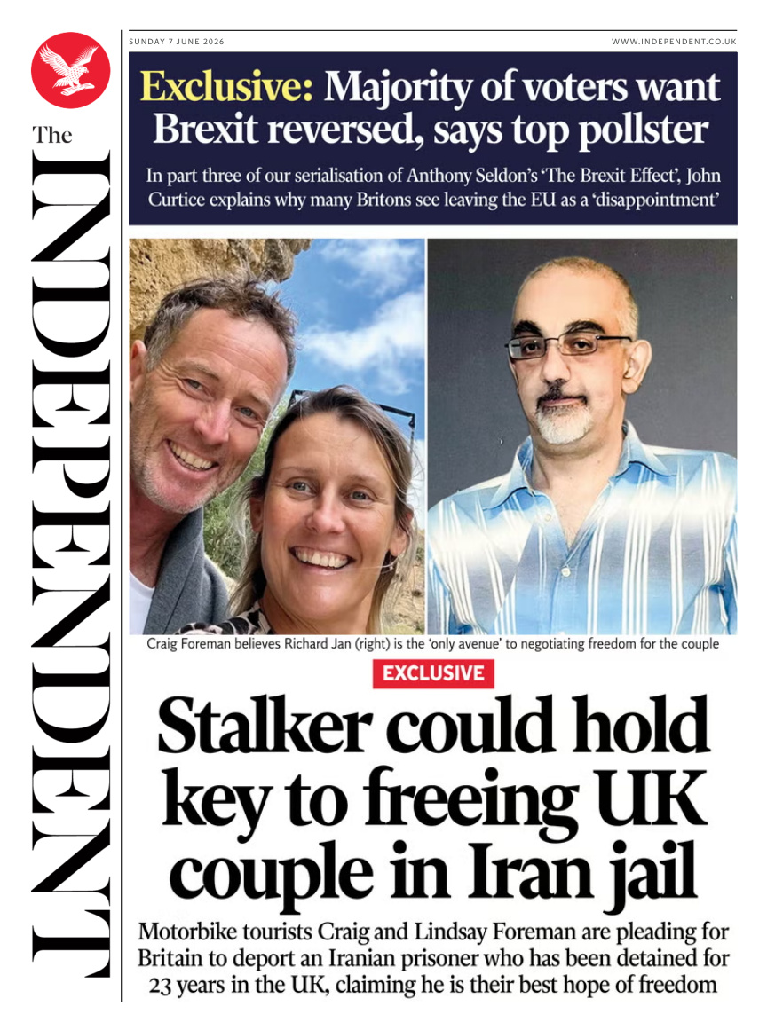 The Independent - June 07, 2026 PDF Download