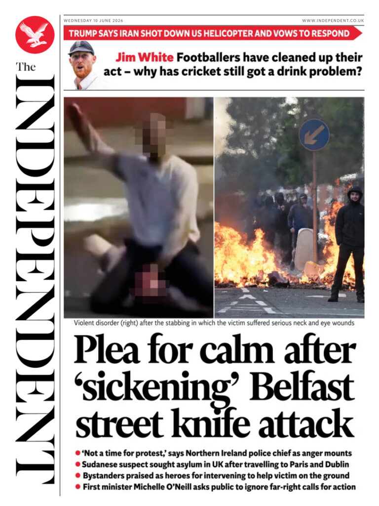 The Independent 10 June 2026 The Independent Kitap Kapağı