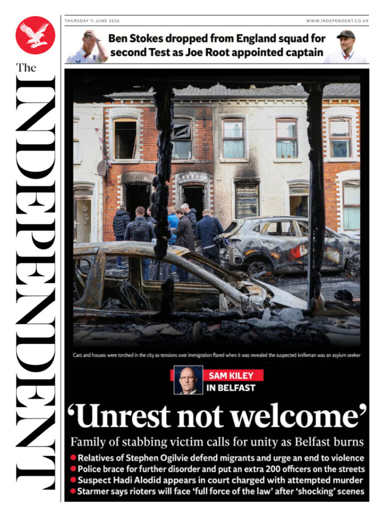The Independent 11 June 2026 The Independent Kitap Kapağı