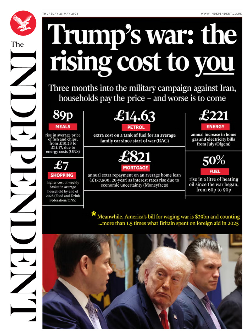 The Independent - May 28, 2026 PDF Download
