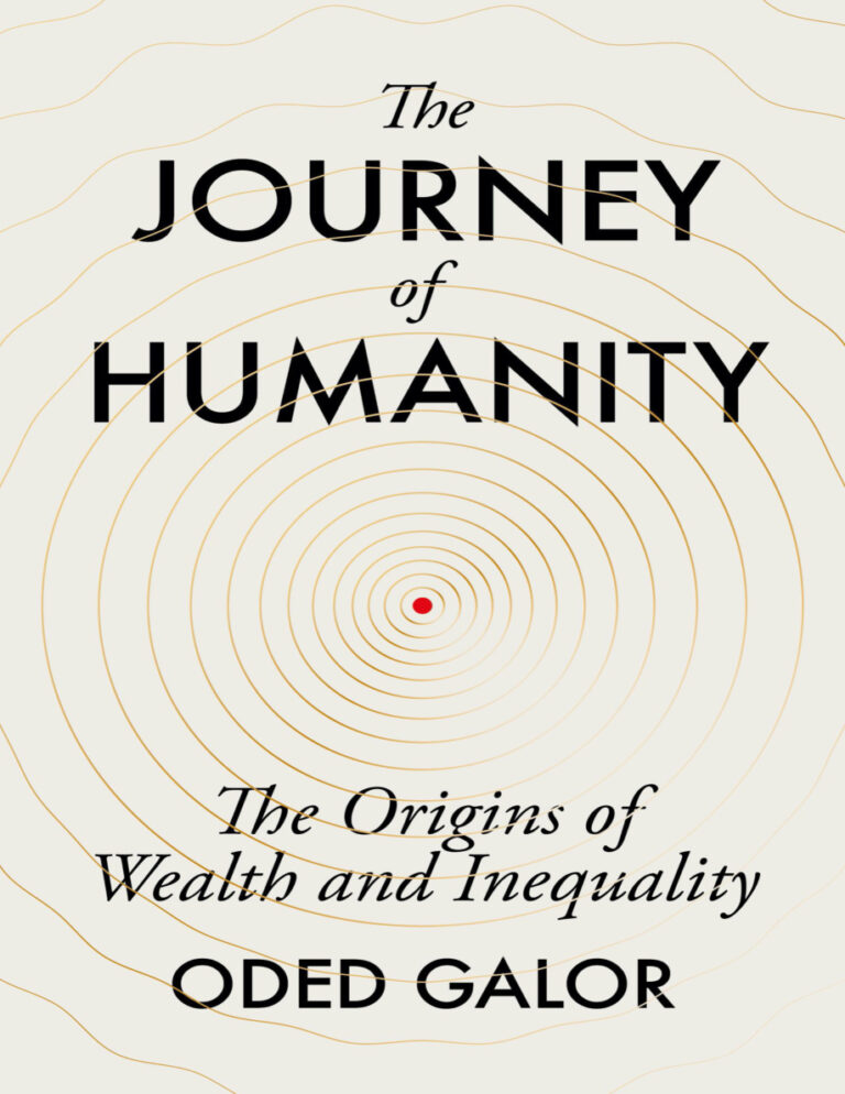 The Journey of Humanity Oded Galor Kitap Kapağı