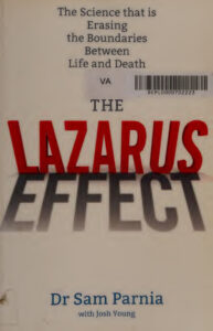The Lazarus Effect Sam Parnia Kitap Kapağı