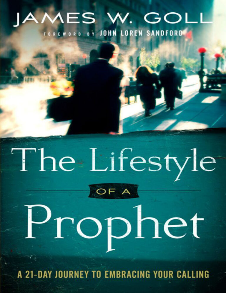 The Lifestyle of a Prophet James w goll Kitap Kapağı