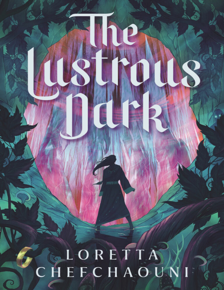 The Lustrous Dark Loretta Chefchaouni Kitap Kapağı