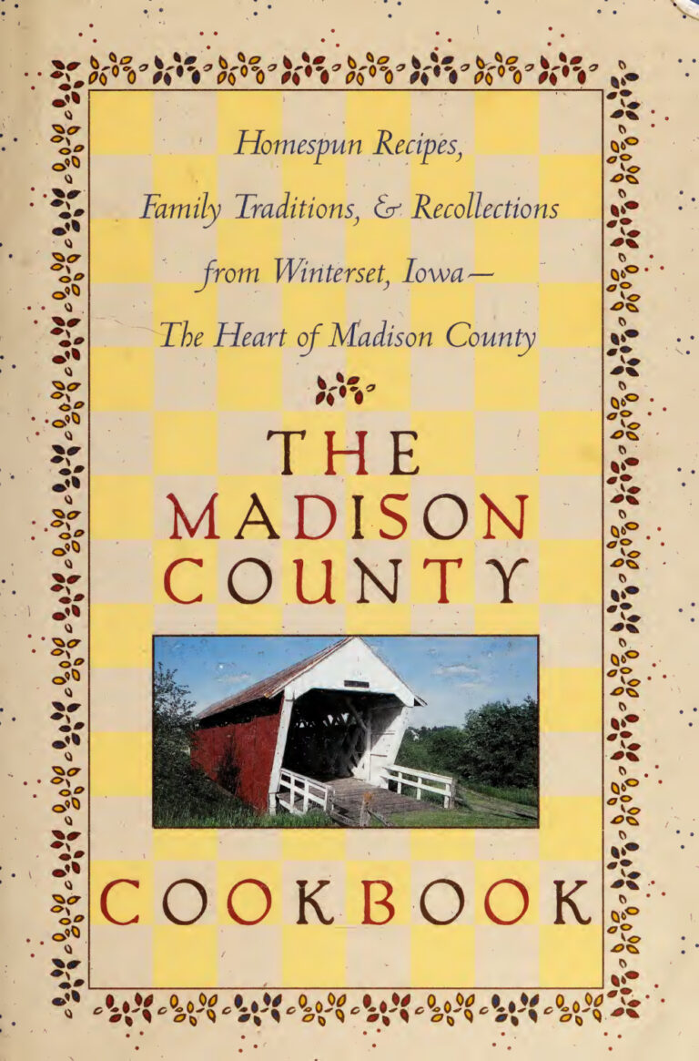 The Madison County Cookbook St Josephs Church Members Kitap Kapağı