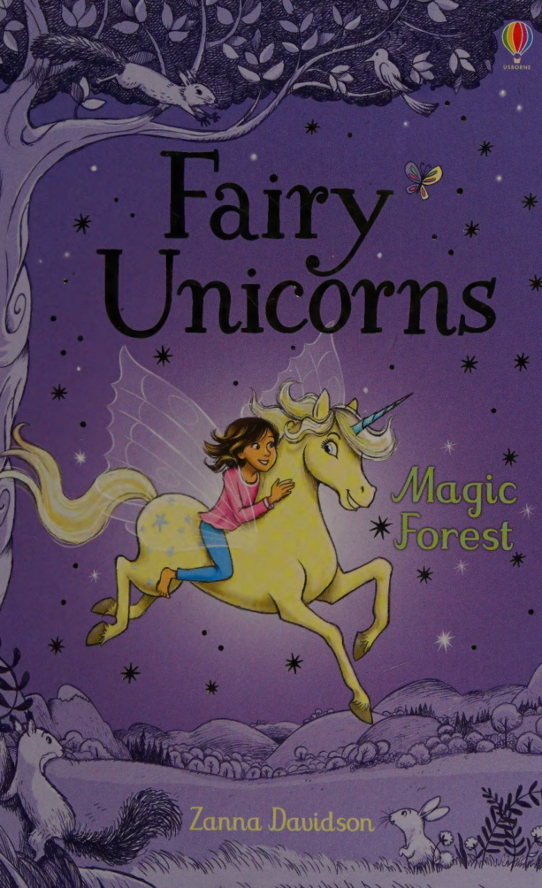 The Magic Forest Fairy Unicorns 1 Zanna Davidson Kitap Kapağı