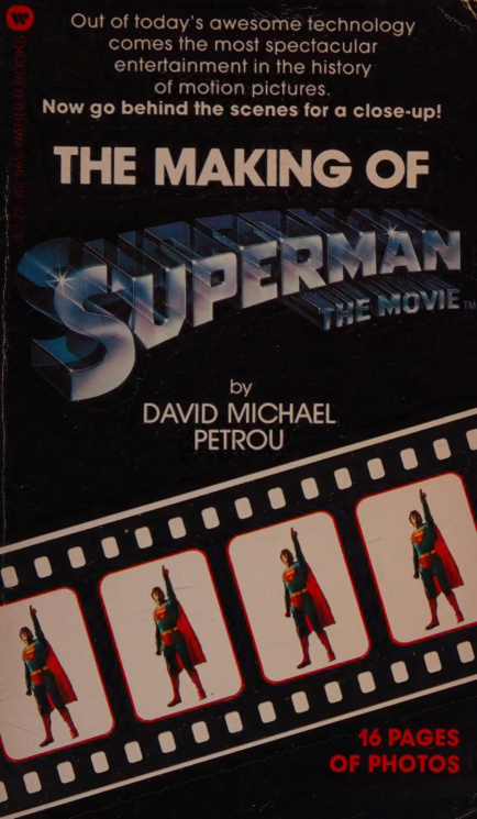 The Making of Superman the Movie David Michael Petrou Kitap Kapağı