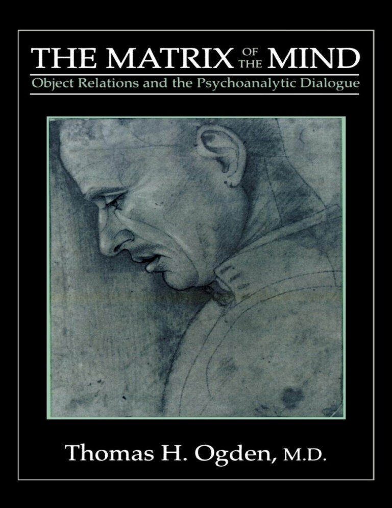 The Matrix of the Mind Thomas Ogden Kitap Kapağı