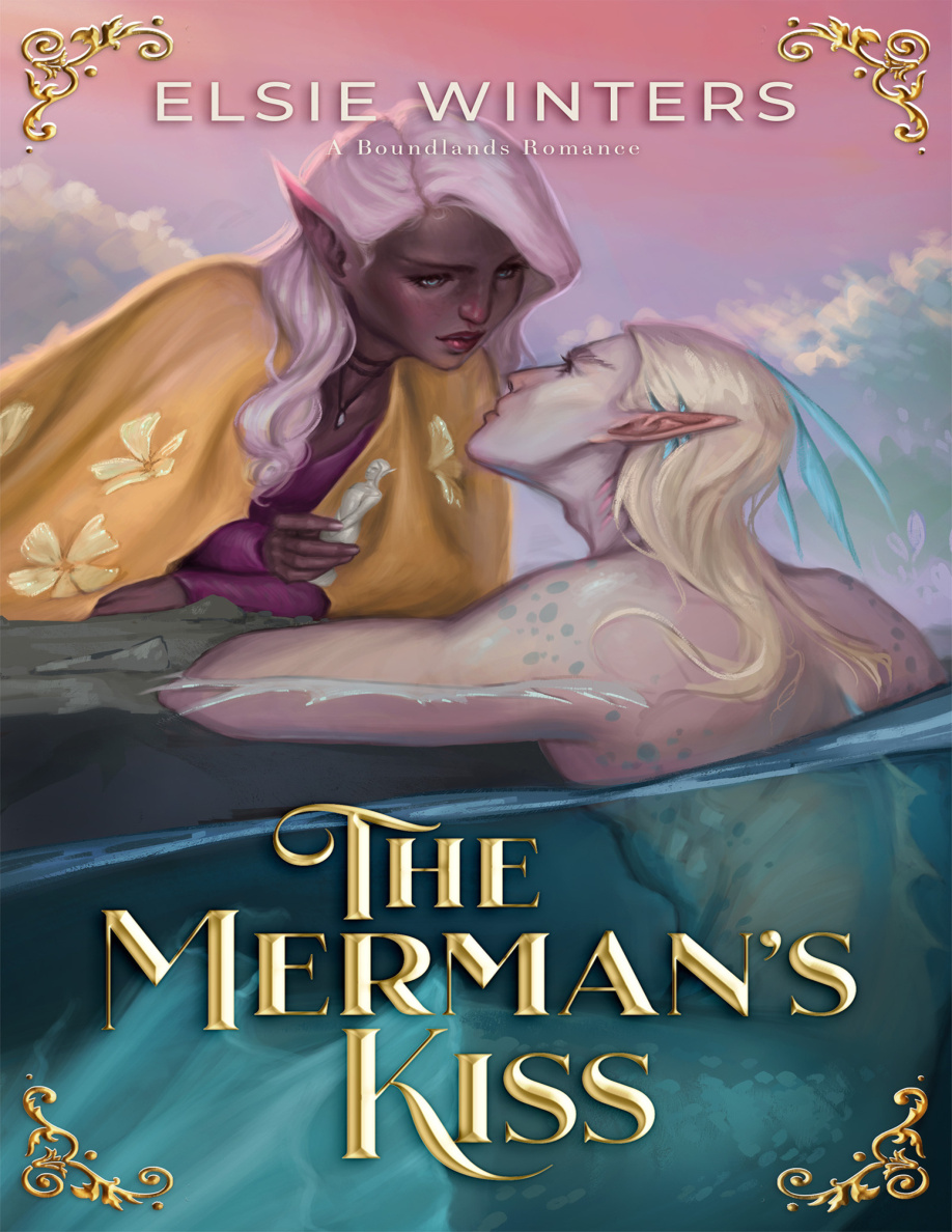 The Mermans Kiss Elsie Winters Kitap Kapağı