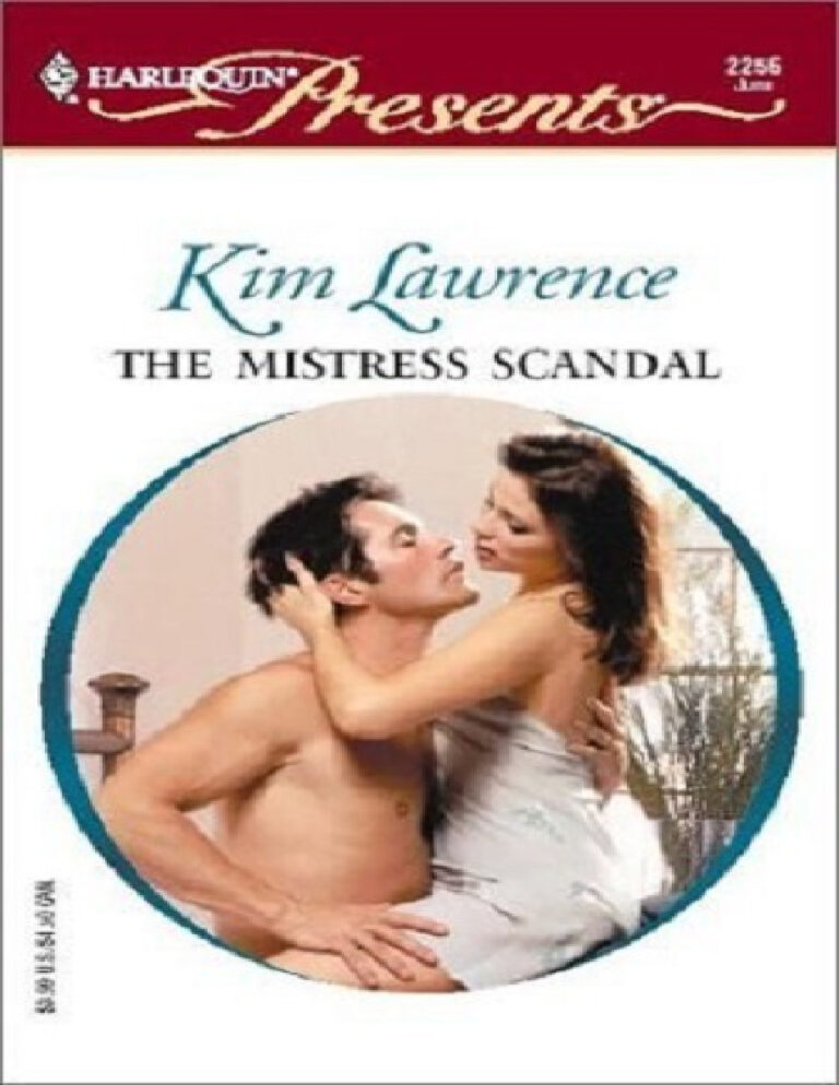 The Mistress Scandal Kim Lawrence Kitap Kapağı