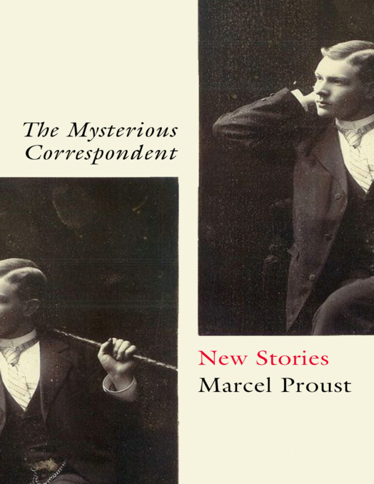 The Mysterious Correspondent Marcel Proust Kitap Kapağı