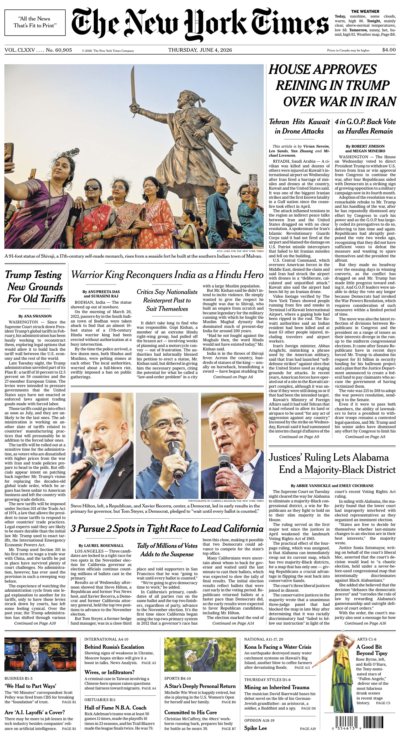 The New York Times - June 04, 2026 PDF Download