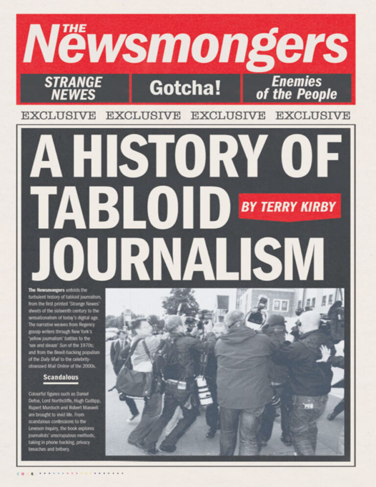 The Newsmongers Terry Kirby Kitap Kapağı