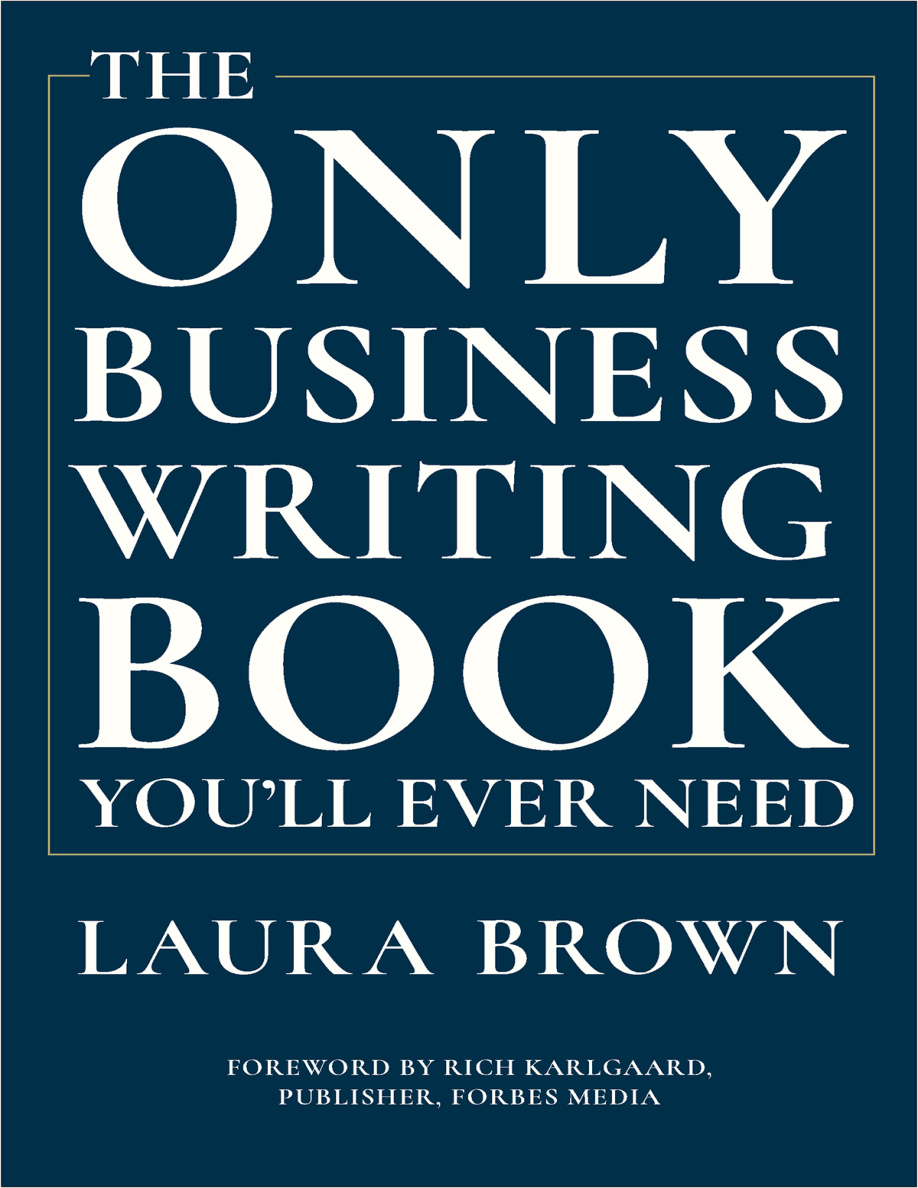 The Only Business Writing Book You'll Ever Need PDF Download