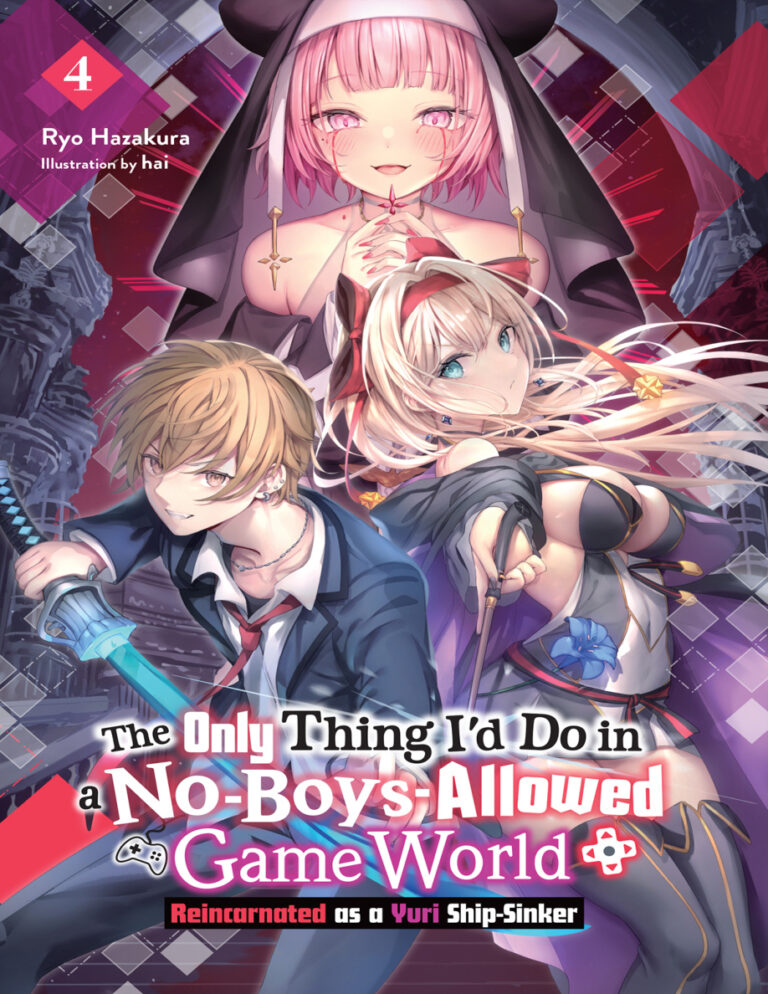 The Only Thing Id Do in a No Boys Allowed Game World Vol 4 Ryo Hazakura Kitap Kapağı