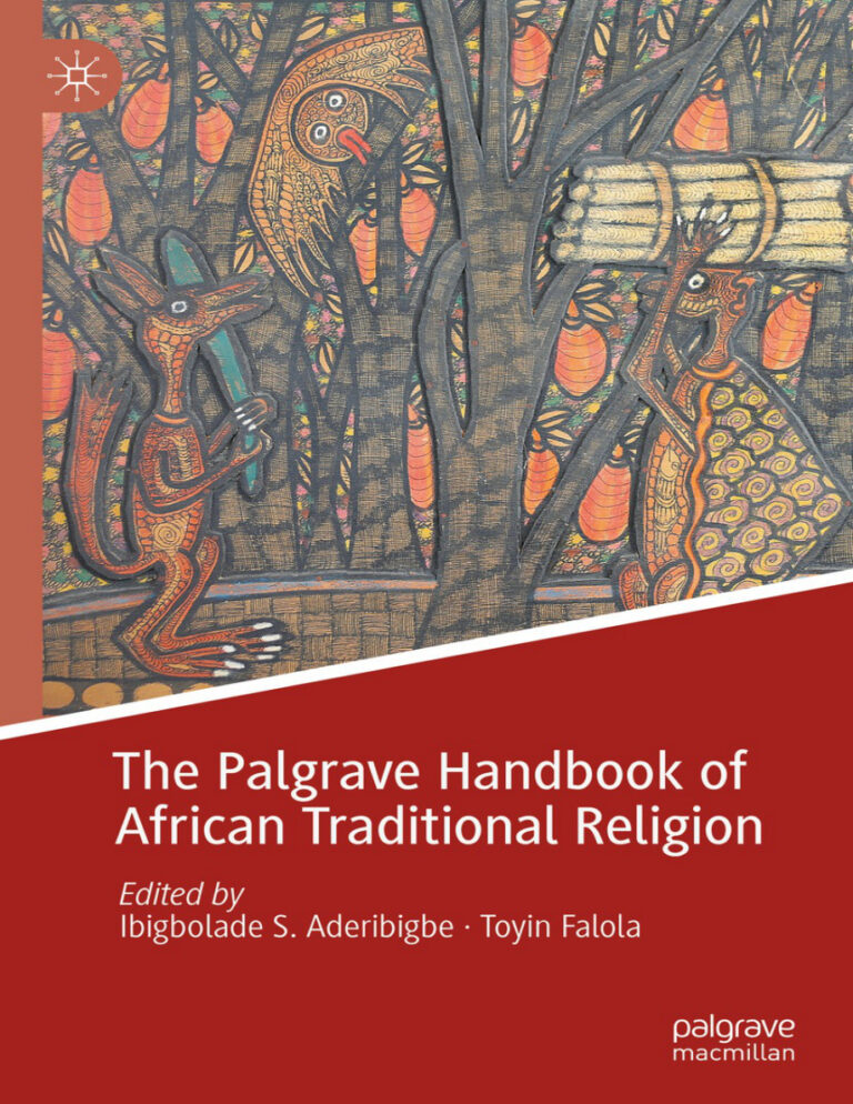 The Palgrave Handbook of African Traditional Religion Toyin Falola Kitap Kapağı