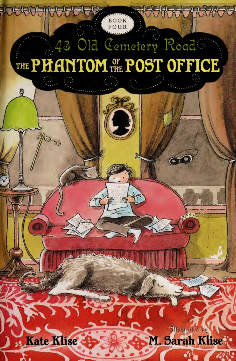 The Phantom of the Post Office Kate Klise Kitap Kapağı