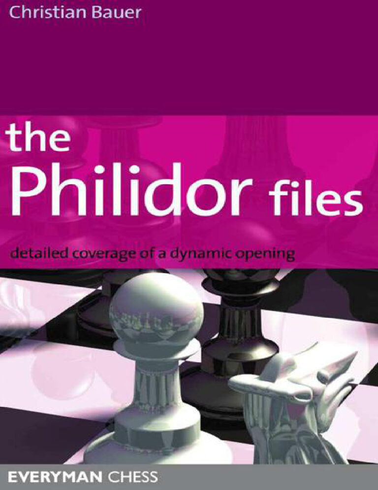 The Philidor Files Christian Bauer Kitap Kapağı