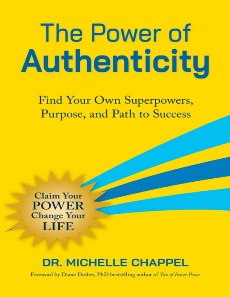 The Power of Authenticity Michelle Chappel Kitap Kapağı