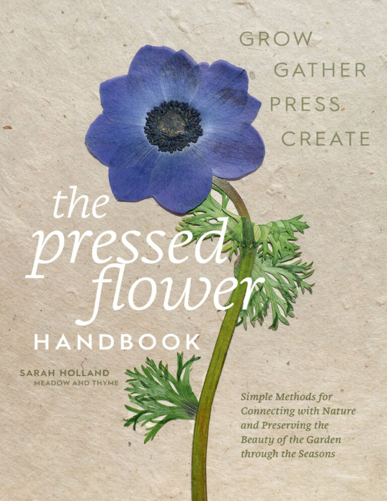 The Pressed Flower Handbook Sarah Holland Kitap Kapağı