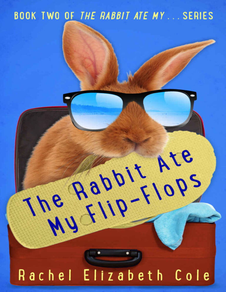The Rabbit Ate My flipflops Rachel Elizabeth Cole Kitap Kapağı