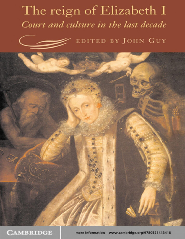 The Reign of Elizabeth I John Alexander Guy Kitap Kapağı