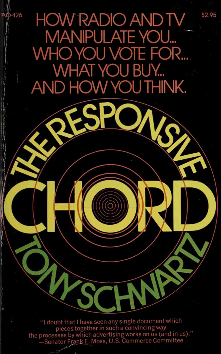 The Responsive Chord Tony Schwartz Kitap Kapağı