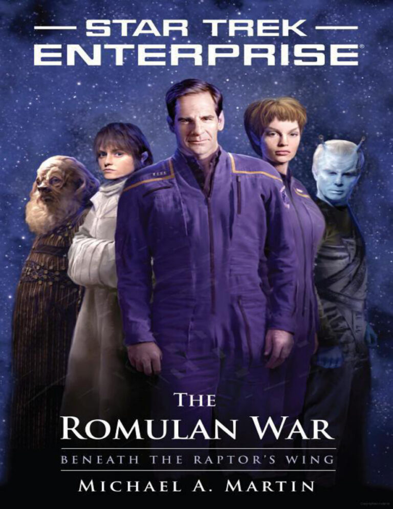 The Romulan War Beneath the Raptors Wing Michael A Martin Kitap Kapağı