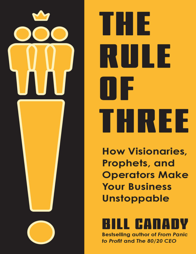 The Rule of Three Bill Canady Kitap Kapağı