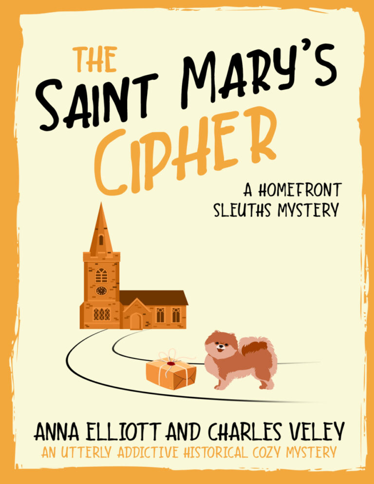 The Saint Marys Cipher Anna Elliot Kitap Kapağı