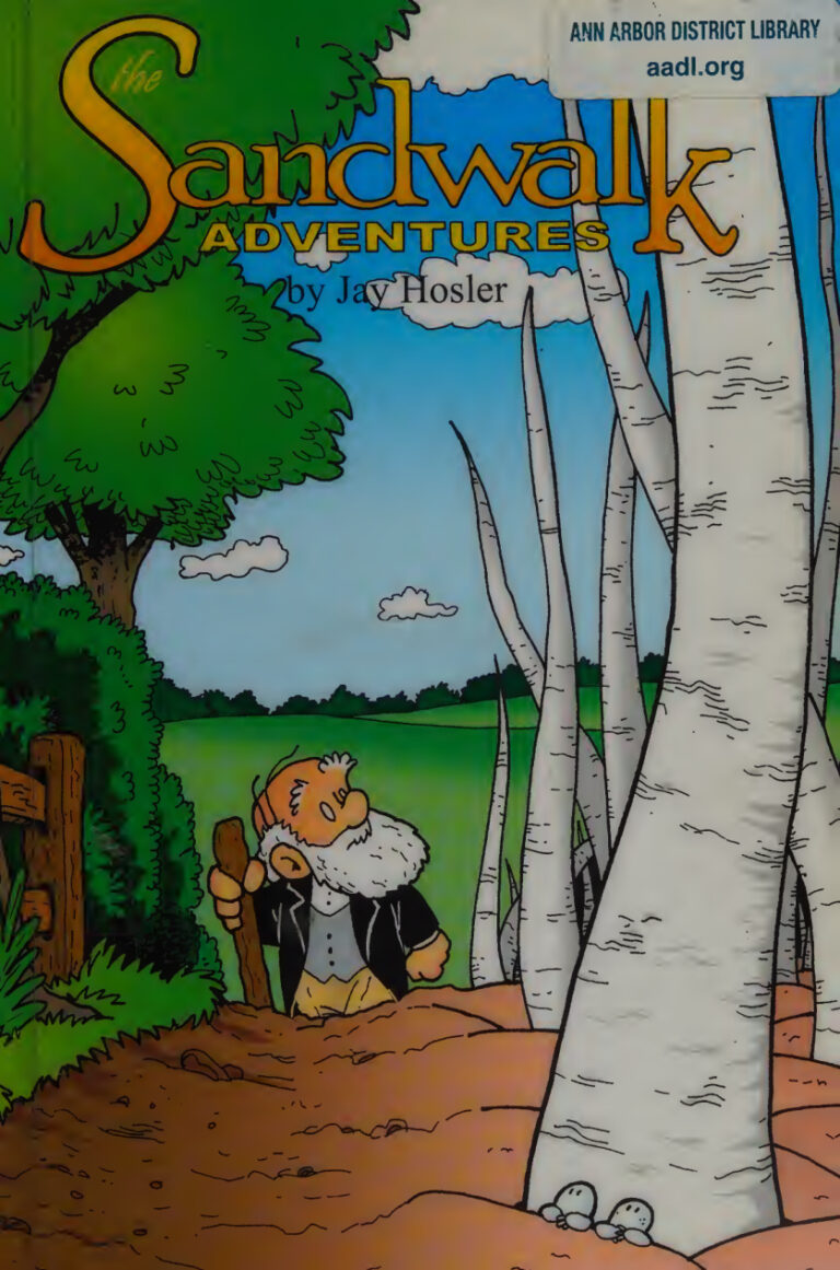 The Sandwalk Adventures Jay Hosler Kitap Kapağı
