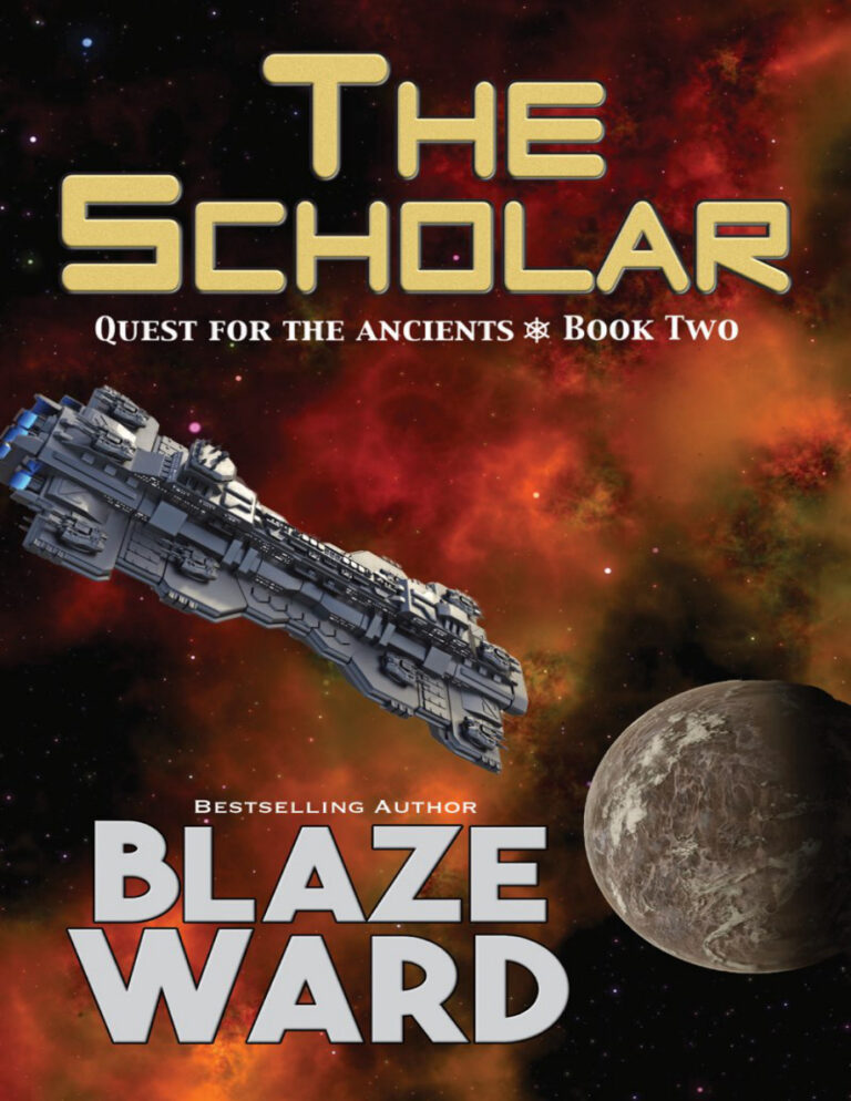 The Scholar Blaze Ward Kitap Kapağı