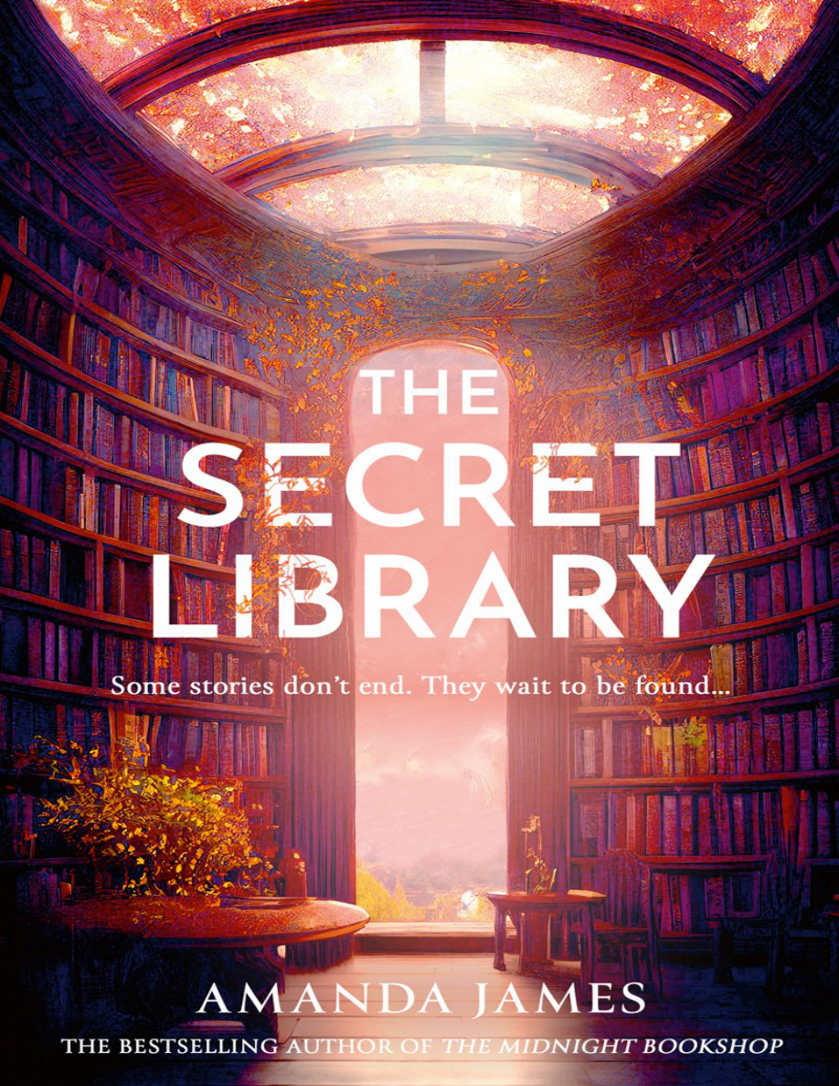 The Secret Library Amanda James Kitap Kapağı