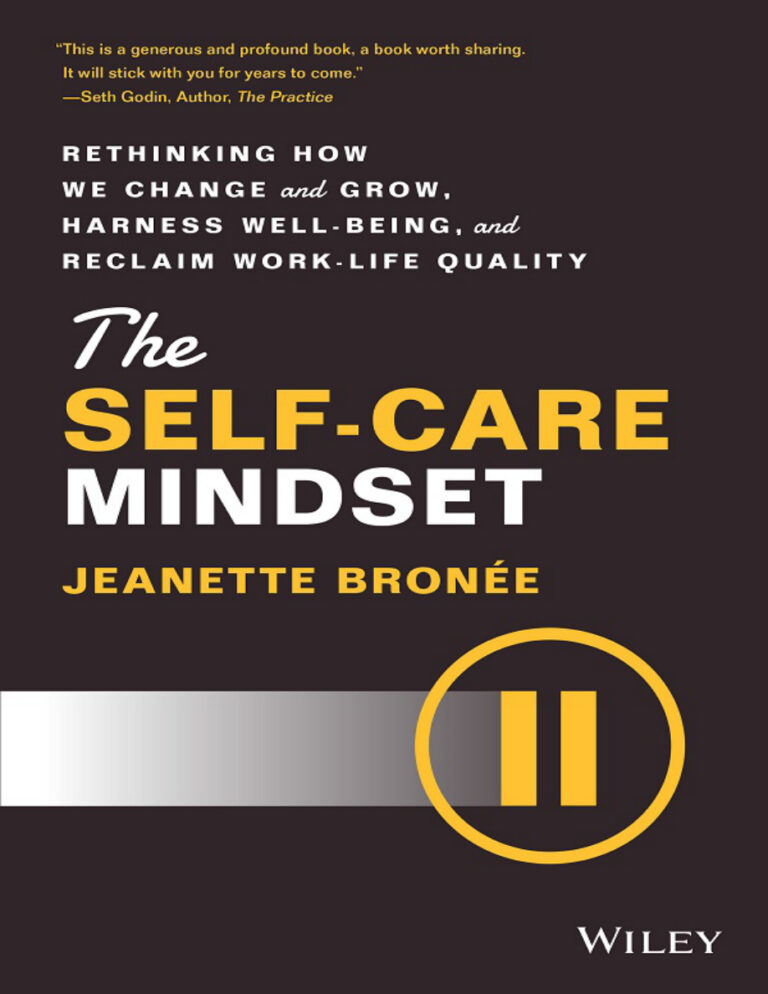 The Self Care Mindset Jeanette Bronee Kitap Kapağı