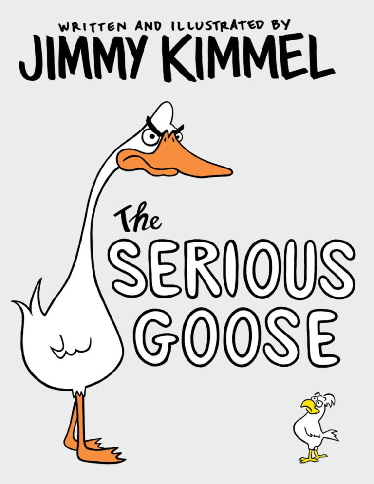 The Serious Goose Jimmy Kimmel Kitap Kapağı