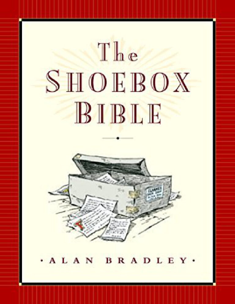 The Shoebox Bible Alan Bradley Kitap Kapağı