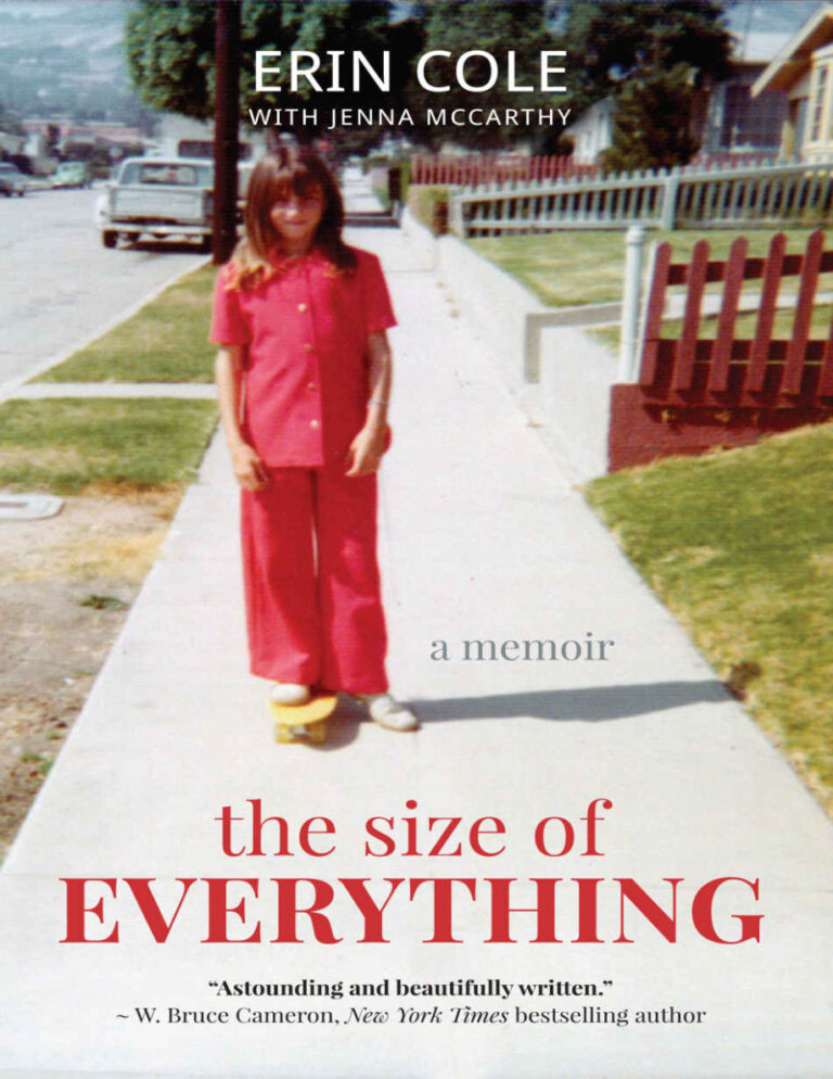 The Size of Everything Erin Cole Kitap Kapağı