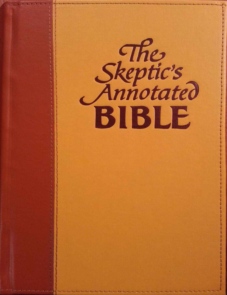 The Skeptics Annotated Bible Steve Wells Kitap Kapağı