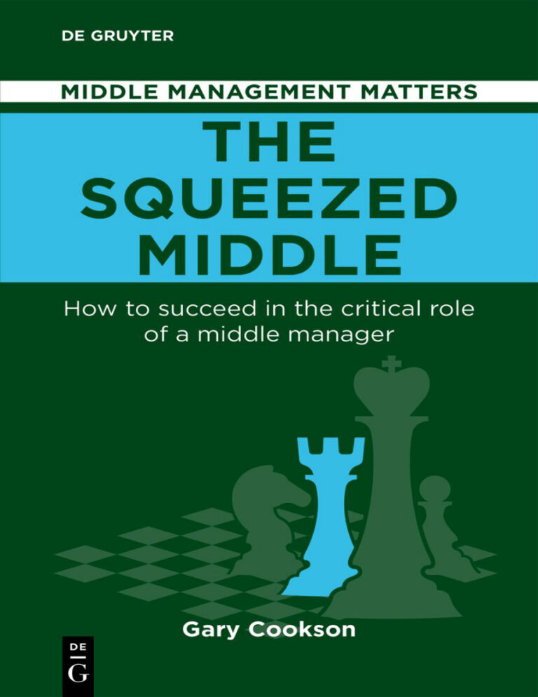 The Squeezed Middle Gary Cookson Kitap Kapağı