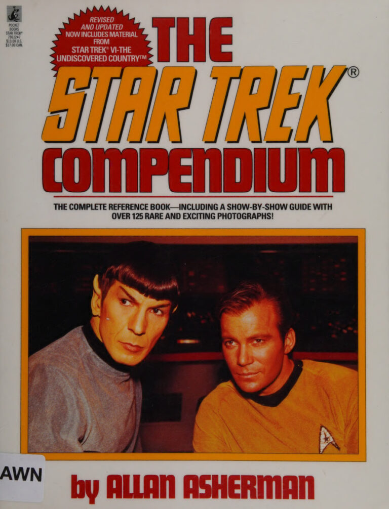 The Star Trek Compendium Allan Asherman Kitap Kapağı