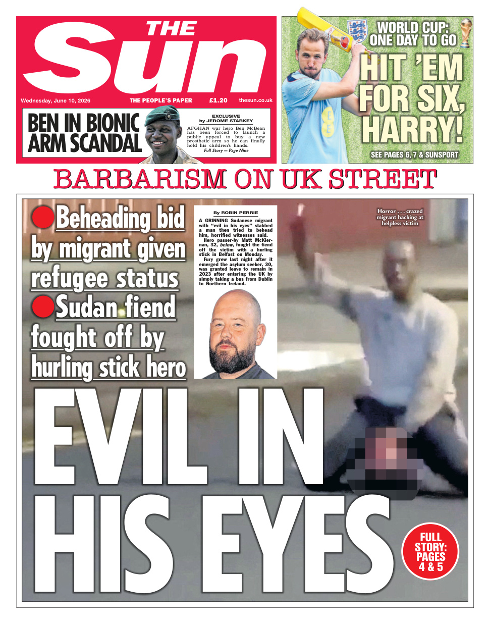 The Sun UK June 10 2026 The Sun UK Kitap Kapağı