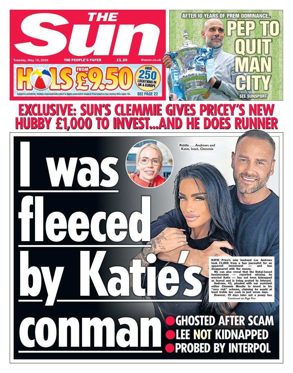 The Sun UK May 19 2026 The Sun UK Kitap Kapağı